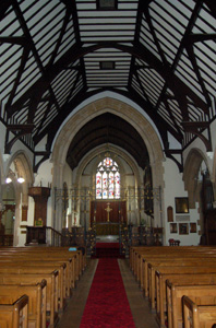 Nave looking east October 2008